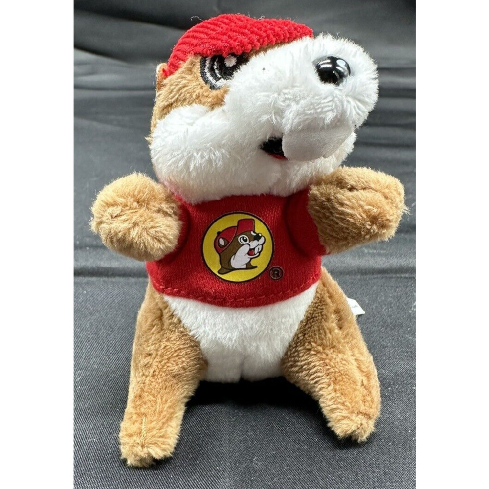 4" Buc-ee's Beaver Beanie Plush by JAAG - Brand New - Backpack Clip Key Chain
